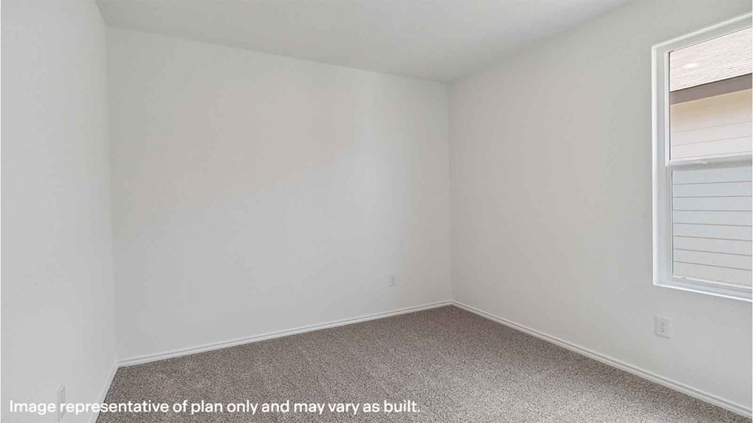 Representative unfurnished interior of a home built from the CAPROCK by D.R. Horton in Canterra Creek 45' and 50' Homesites, Iowa Colony (Image 18). Representative unfurnished interior of a home built from the CAPROCK by D.R. Horton in Canterra Creek 45' and 50' Homesites, Iowa Colony (Image 18).