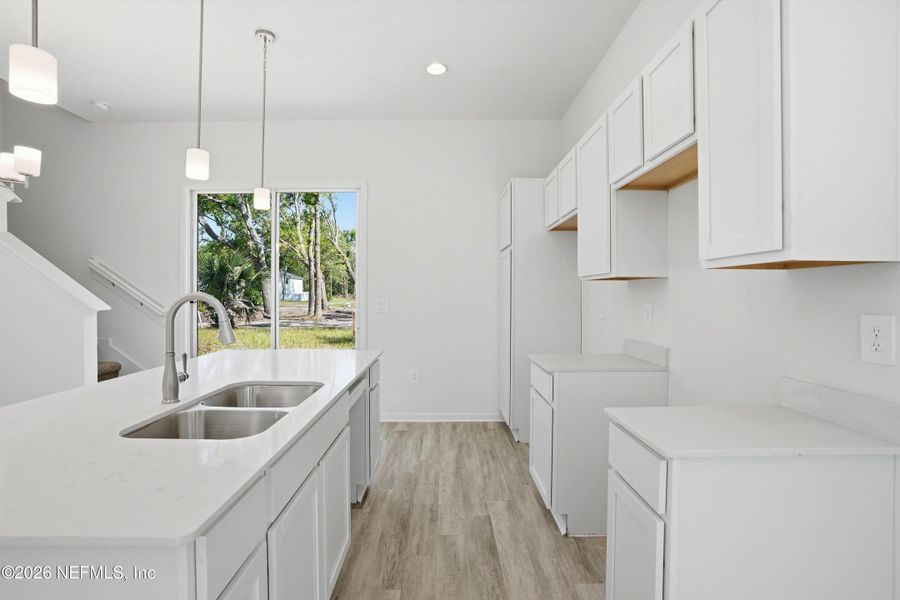 Furnished interior view inside a new home in , Jacksonville (Image 18).