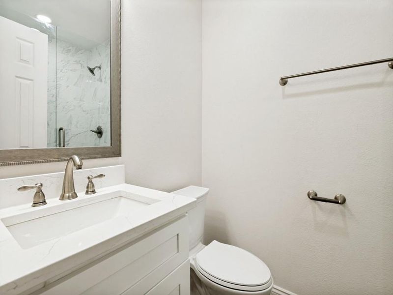Close-up of interior finishes inside a home in , Dallas (Image 11).