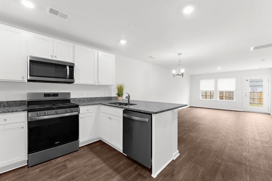 Furnished interior view inside a new home in , Summerville (Image 15).
