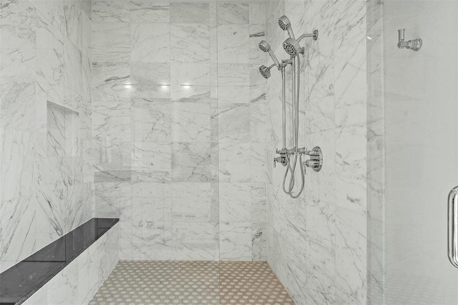 Furnished interior view inside a new home in , Dallas (Image 16).