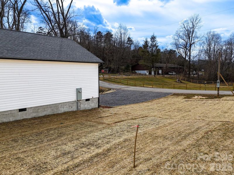 Exterior details and patio area of a home in , Canton (Image 26).