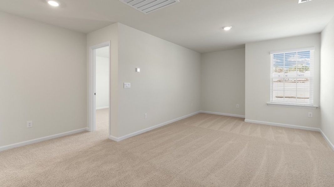 Spacious, unfurnished interior of a new home in Shahbain Reserve, Raeford (Image 22). Spacious, unfurnished interior of a new home in Shahbain Reserve, Raeford (Image 22).