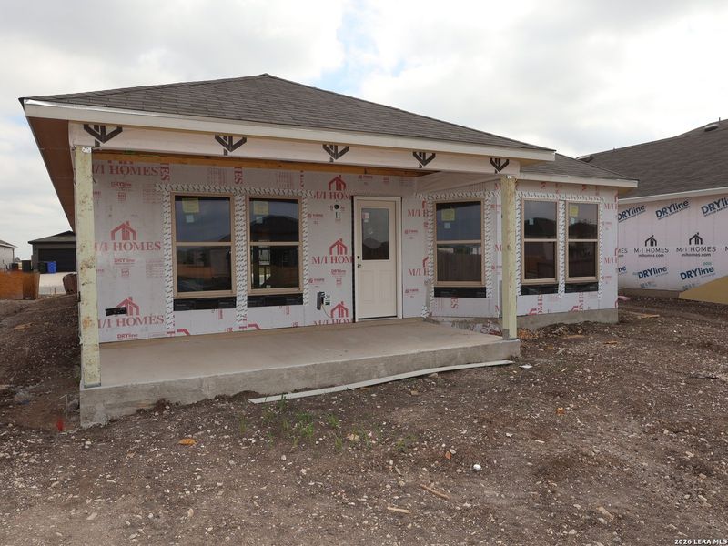In-progress construction of a new home in Meadows at Clear Springs, New Braunfels, TX (Image 19).
