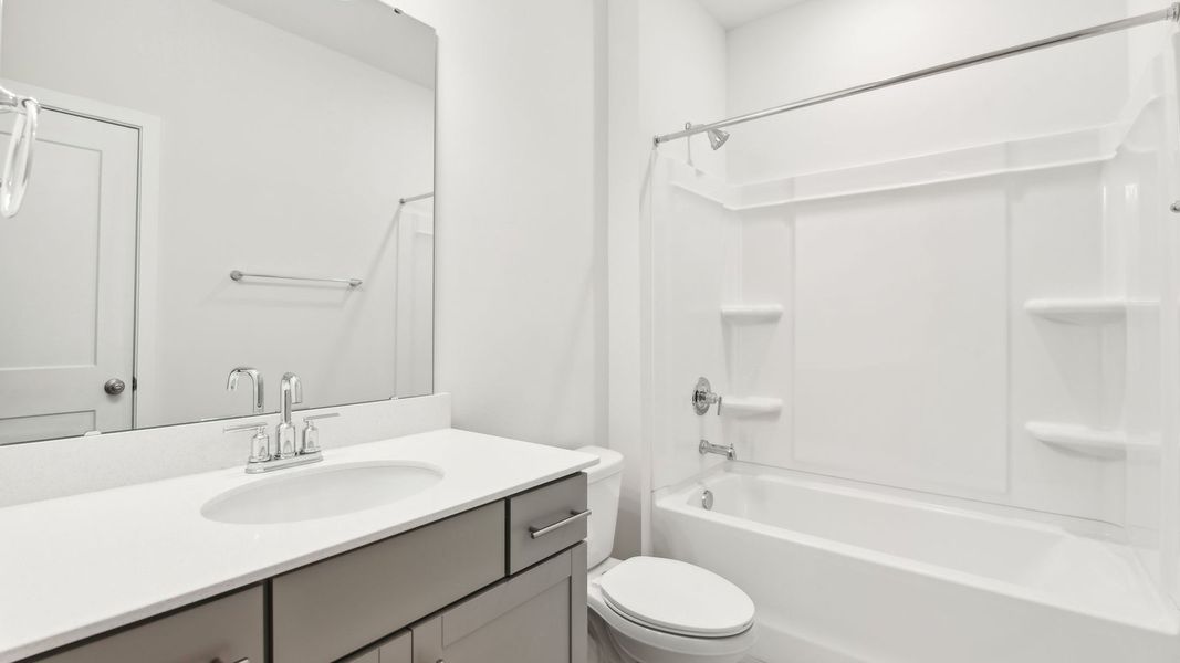 Furnished interior view inside a new home in Westport, York (Image 6).