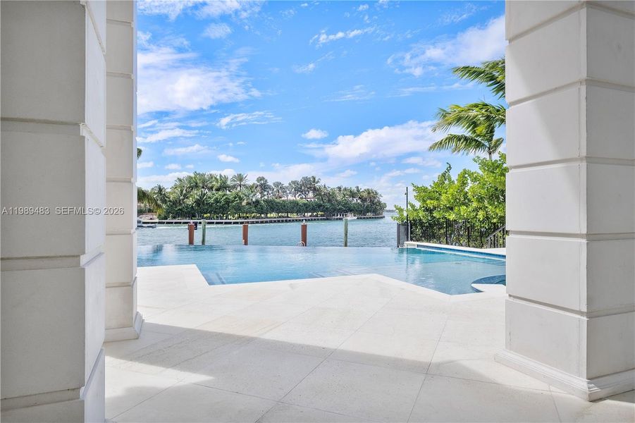 Exterior details and patio area of a home in , Surfside (Image 41).