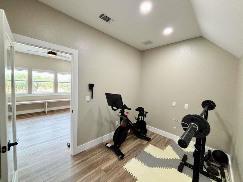 Furnished interior view inside a new home in , New Braunfels (Image 14). Furnished interior view inside a new home in , New Braunfels (Image 14).