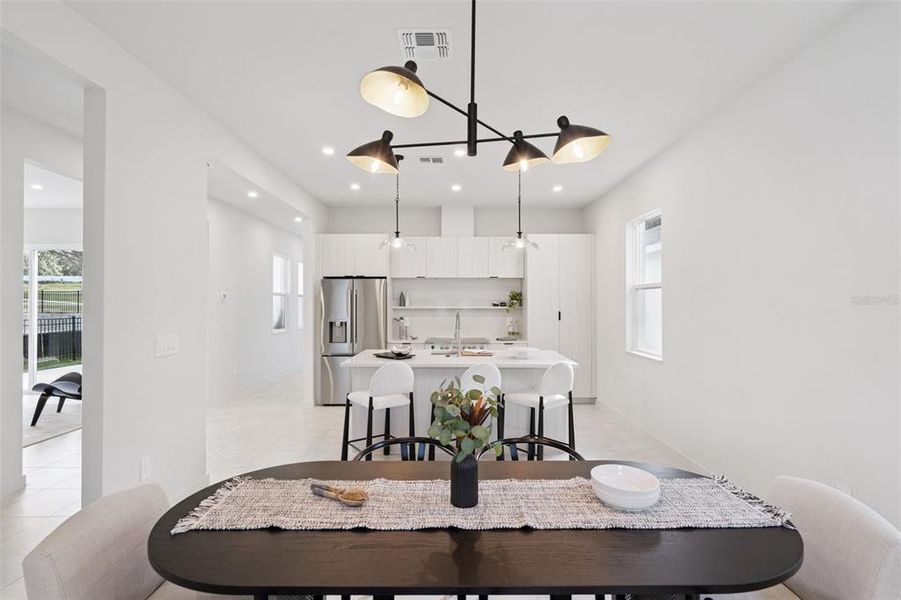 Furnished interior view inside a new home in , Lady Lake (Image 11). Furnished interior view inside a new home in , Lady Lake (Image 11).