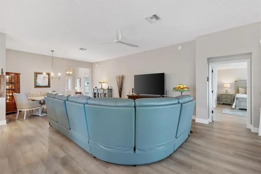 Furnished interior view inside a new home in , The Villages (Image 33).