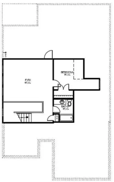 2D floor plan layout of this home in Lexington Heights, Willis, TX (Image 4).