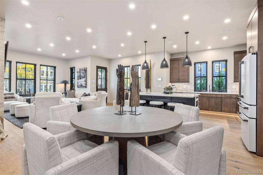 Furnished interior view inside a new home in , Breckenridge (Image 12).