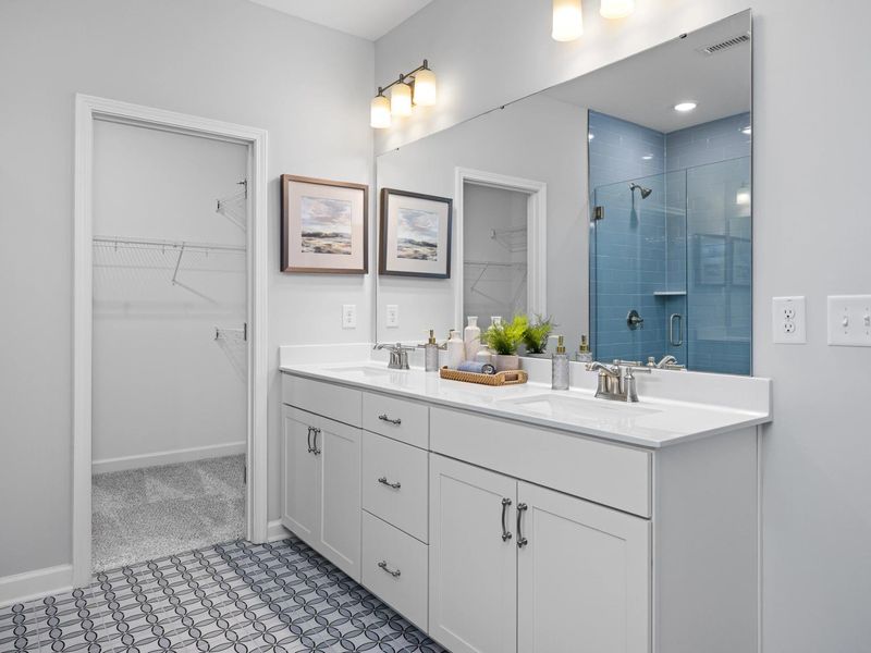 Representative furnished interior of a home built from the The Magnolia A by Davidson Homes LLC in Wendell Ridge, Wendell (Image 31).