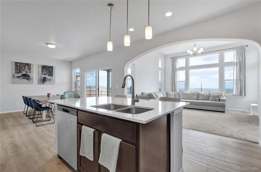 Furnished interior view inside a new home in , Peyton (Image 15).