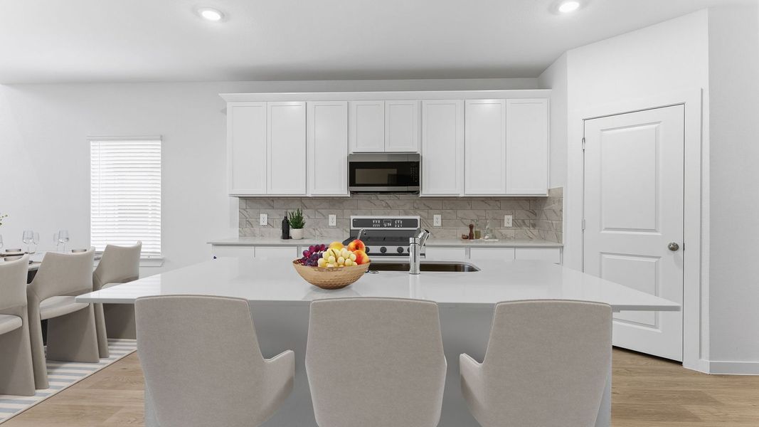 Furnished interior view inside a new home in Sorrento, Richmond (Image 6).