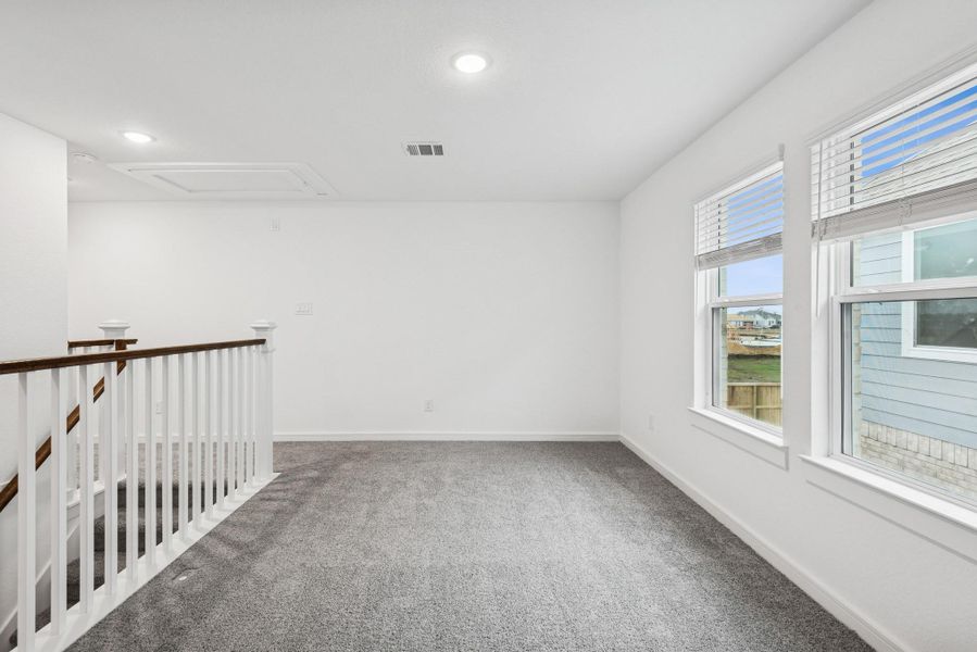 Versatile loft upstairs (*Photo not of actual home and used for illustration purposes only.)