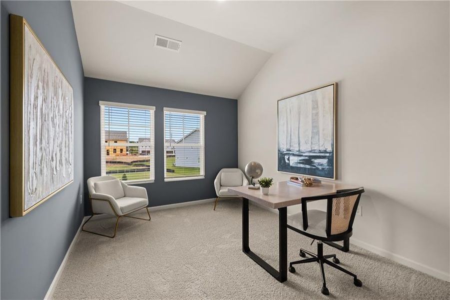 Furnished interior view inside a new home in Barons Court, Ellenwood (Image 5).