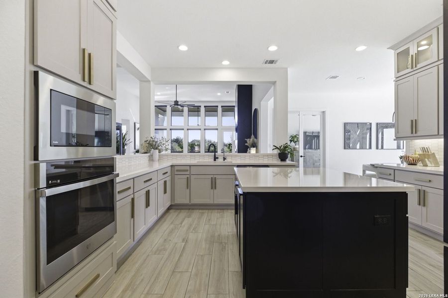 Furnished interior view inside a new home in Vintage Oaks, New Braunfels (Image 25).