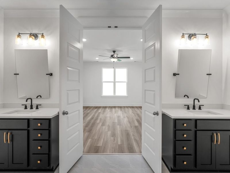 Furnished interior view inside a new home in Shelton Square, Murfreesboro (Image 37). Furnished interior view inside a new home in Shelton Square, Murfreesboro (Image 37).