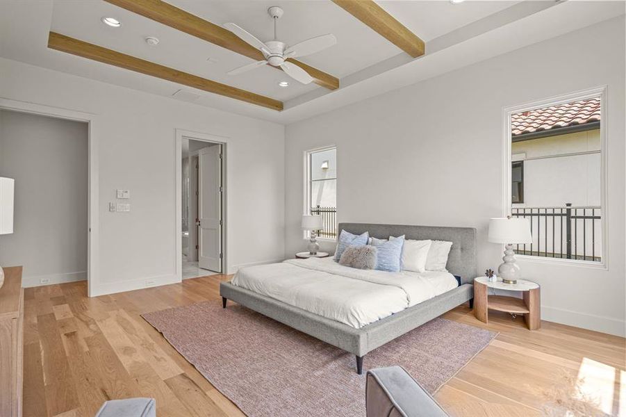 Furnished interior view inside a new home in , Fort Worth (Image 33).