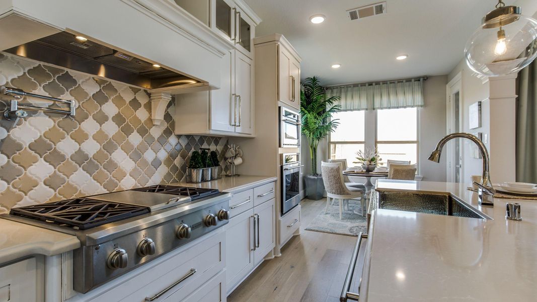 Furnished interior view inside a new home in Jordan Ranch, Katy (Image 31).