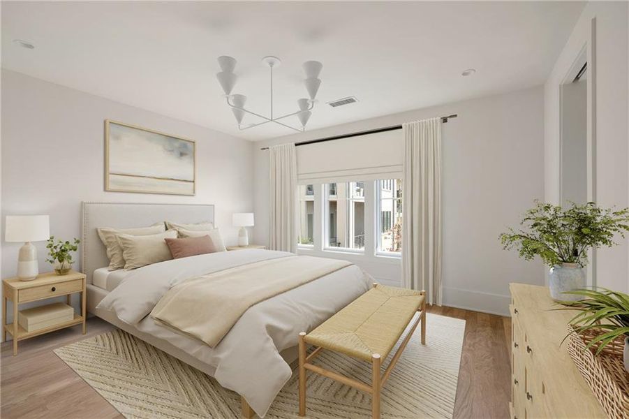 Furnished interior view inside a new home in , Chattahoochee Hills (Image 5).