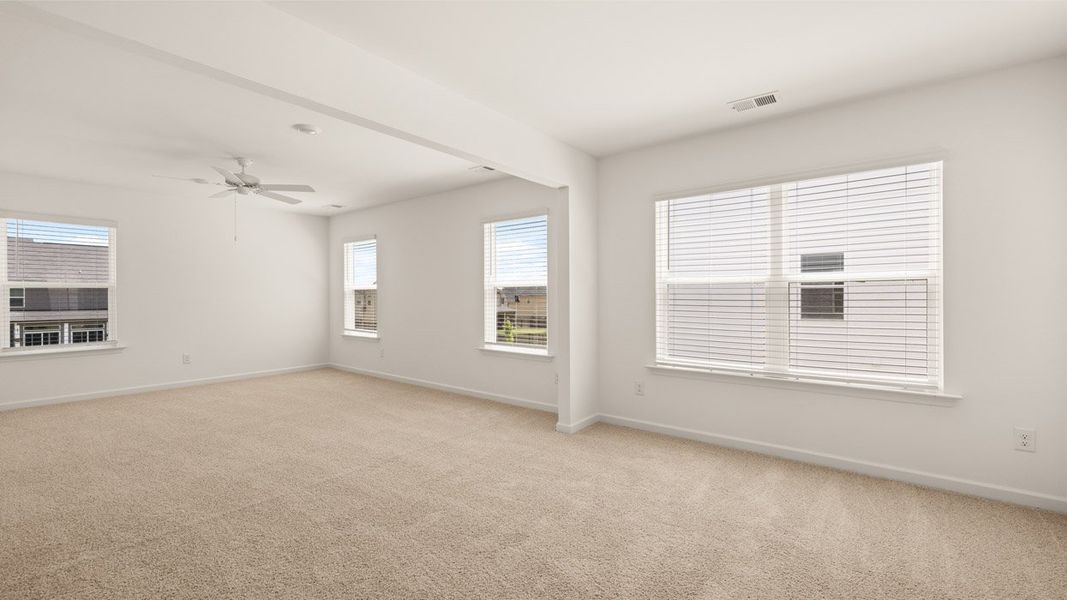 Spacious, unfurnished interior of a new home in Bridle Creek, Locust Grove (Image 24).