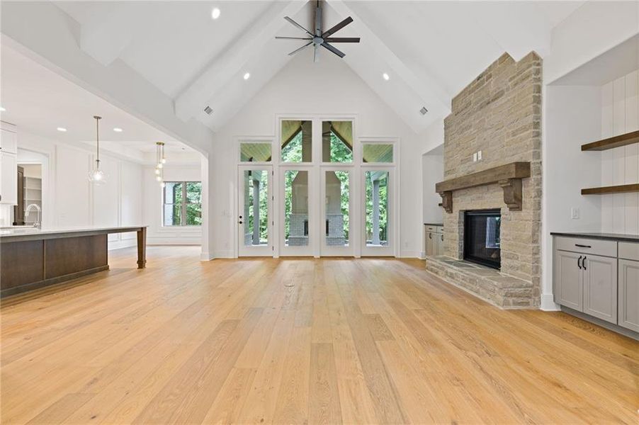 Spacious, unfurnished interior of a new home in , Flowery Branch (Image 25).