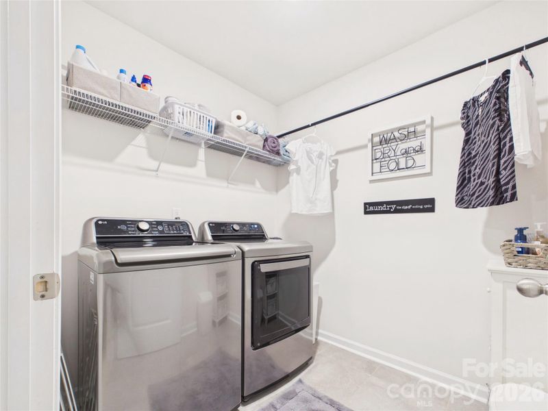 Laundry upper