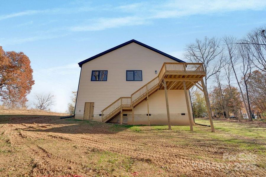 Exterior details and patio area of a home in , Lincolnton (Image 3).