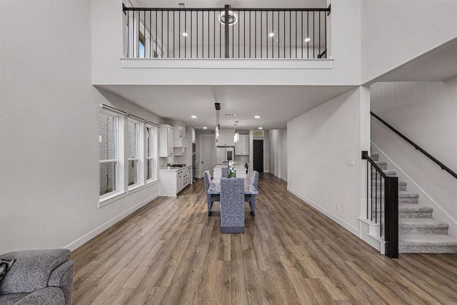 Furnished interior view inside a new home in , Prosper (Image 12).