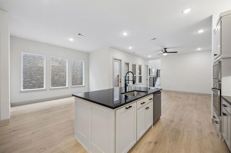 The chef in the family will never be left out of the party in this wonderful floor plan!