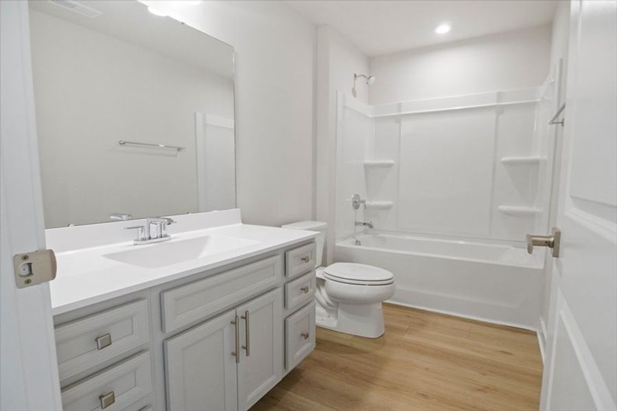 Furnished interior view inside a new home in Canterbrook Farms 2-Story, Fountain Inn (Image 10). Furnished interior view inside a new home in Canterbrook Farms 2-Story, Fountain Inn (Image 10).