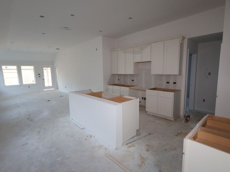 In-progress construction of a new home in Pinewood at Grand Texas, New Caney, TX (Image 11).