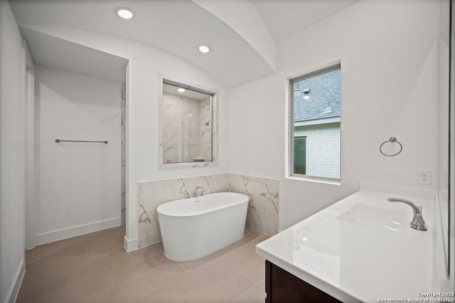 Furnished interior view inside a new home in Davis Ranch: 60ft. lots, San Antonio (Image 6).