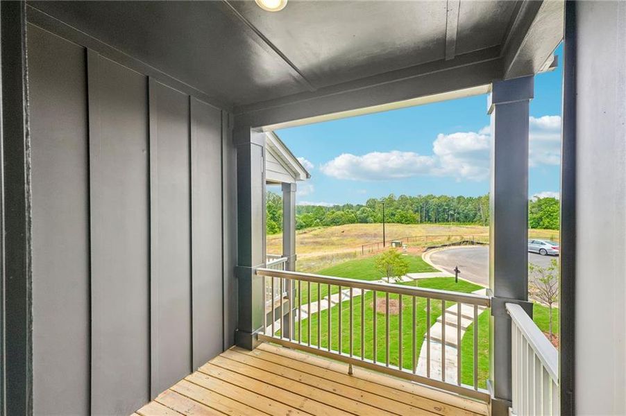 Exterior details and patio area of a home in , Cumming (Image 31).