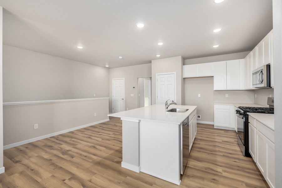 Furnished interior view inside a new home in Arras Park, Thornton (Image 10).