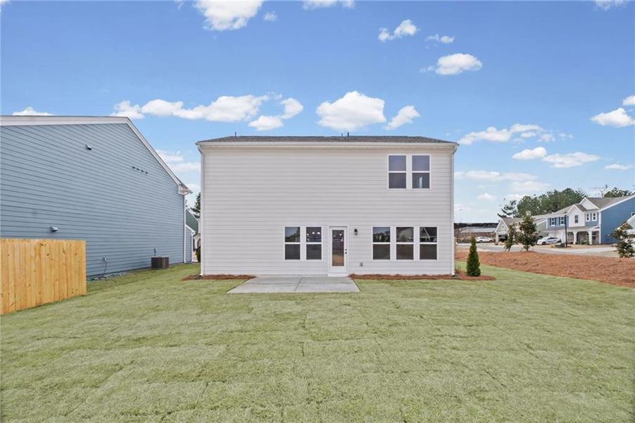 Exterior details and patio area of a home in Cherry Glen, Euharlee (Image 19).