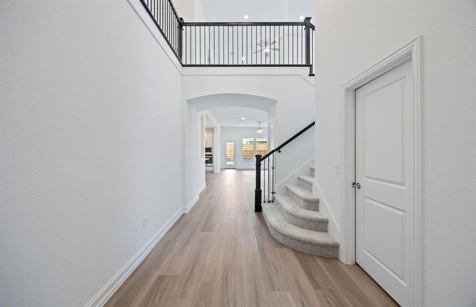 Welcoming entry into home Welcoming entry into home