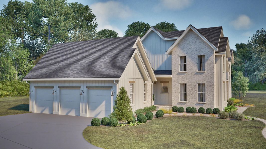 Front exterior of a new home in , Johns Island, SC, highlighting curb appeal (Image 11).