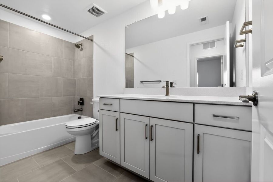 Furnished interior view inside a new home in Macanta, Castle Rock (Image 6).