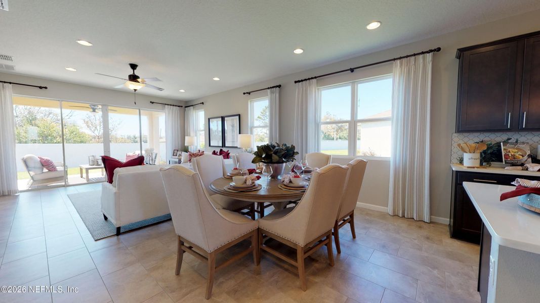 Furnished interior view inside a new home in , Palm Coast (Image 6).