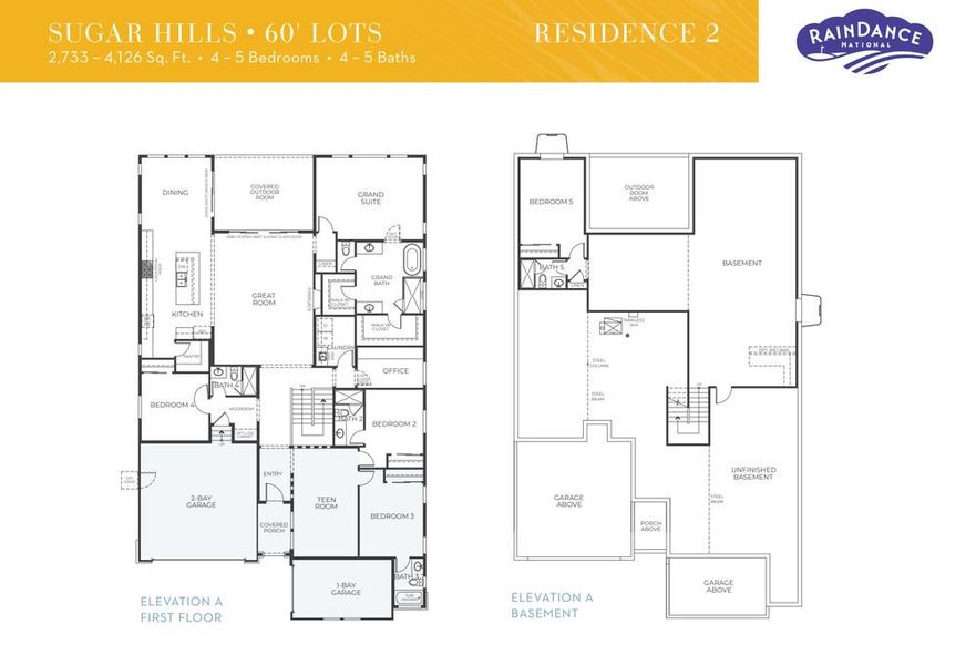 Sugar Hills Plan 2 Floor Plan