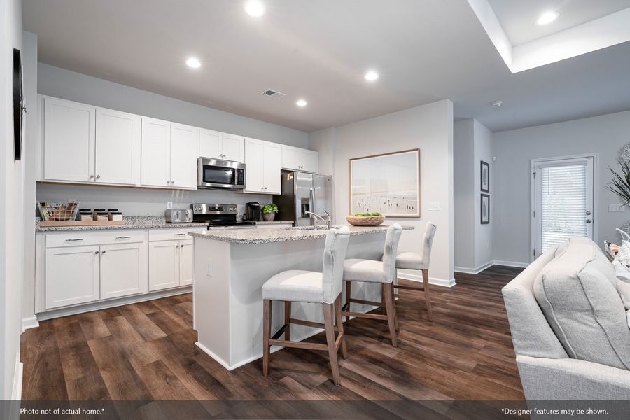 Furnished interior view inside a new home in Creekside Ridge, Batesburg-Leesville (Image 4).