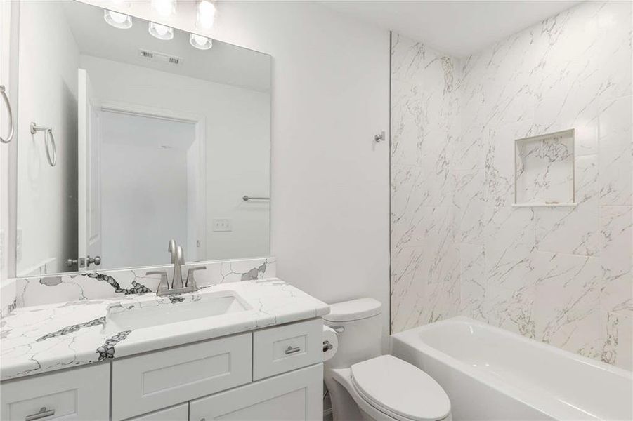 Furnished interior view inside a new home in , Gainesville (Image 19). Furnished interior view inside a new home in , Gainesville (Image 19).