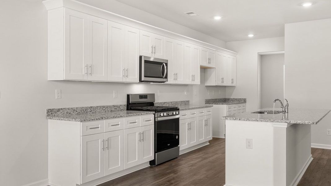 Furnished interior view inside a new home in Southwind Village, Evans (Image 5).