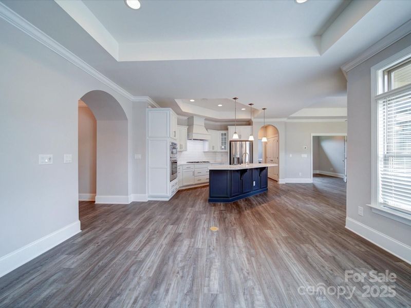 Spacious, unfurnished interior of a new home in The Courtyards on New Hope, Gastonia (Image 24).