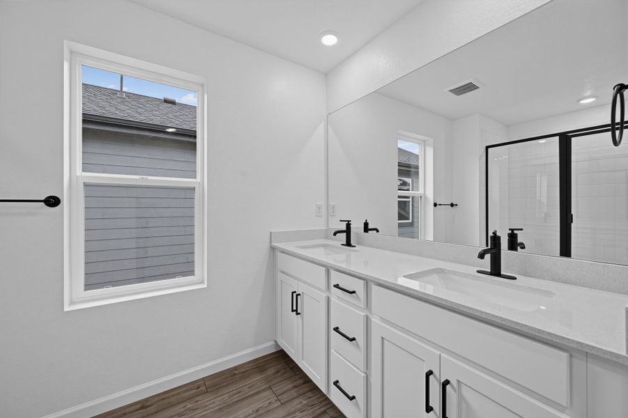 Furnished interior view inside a new home in Farmlore, Brighton (Image 11).