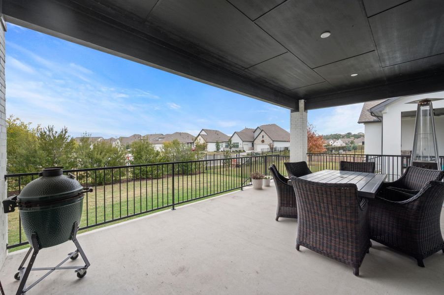 Exterior details and patio area of a home in , Liberty Hill (Image 3). Exterior details and patio area of a home in , Liberty Hill (Image 3).