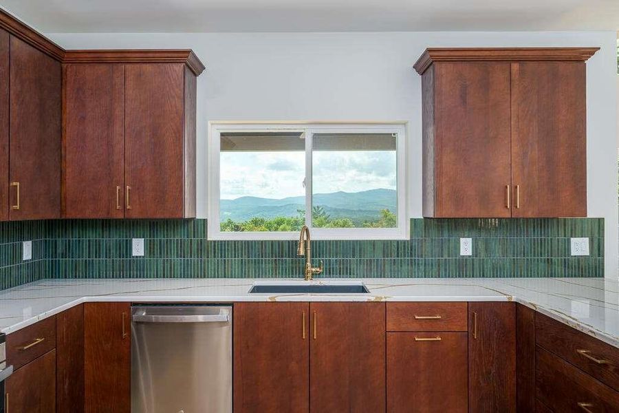 Furnished interior view inside a new home in , Ellijay (Image 9).