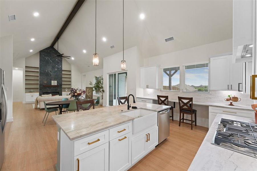 Furnished interior view inside a new home in , Forney (Image 31).
